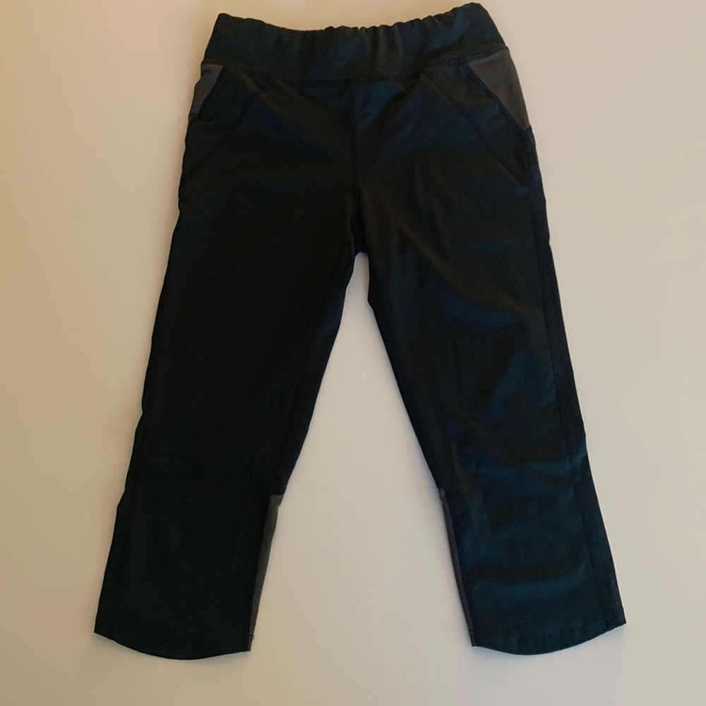 Oiselle cropped tights, women’s XS, dark blue/gray, EUC